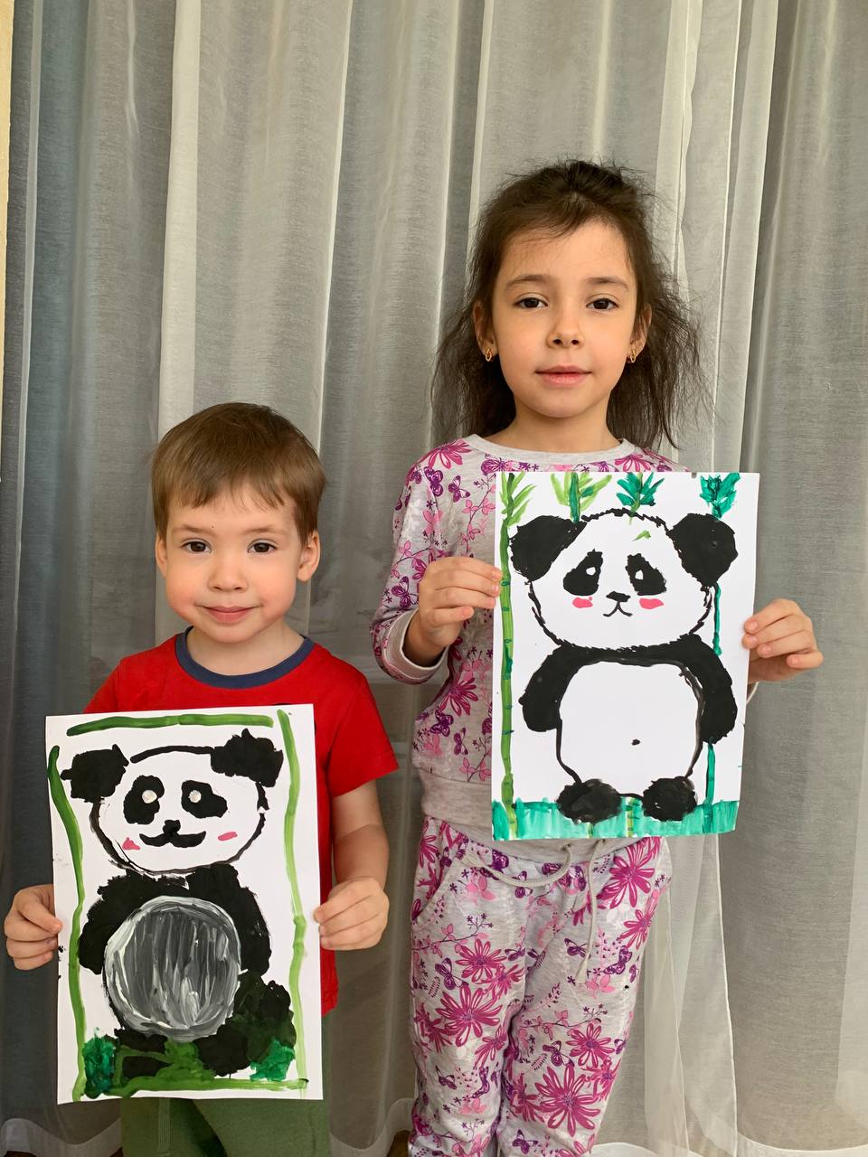 Тылсымлы рәсем: аклы-каралы панда